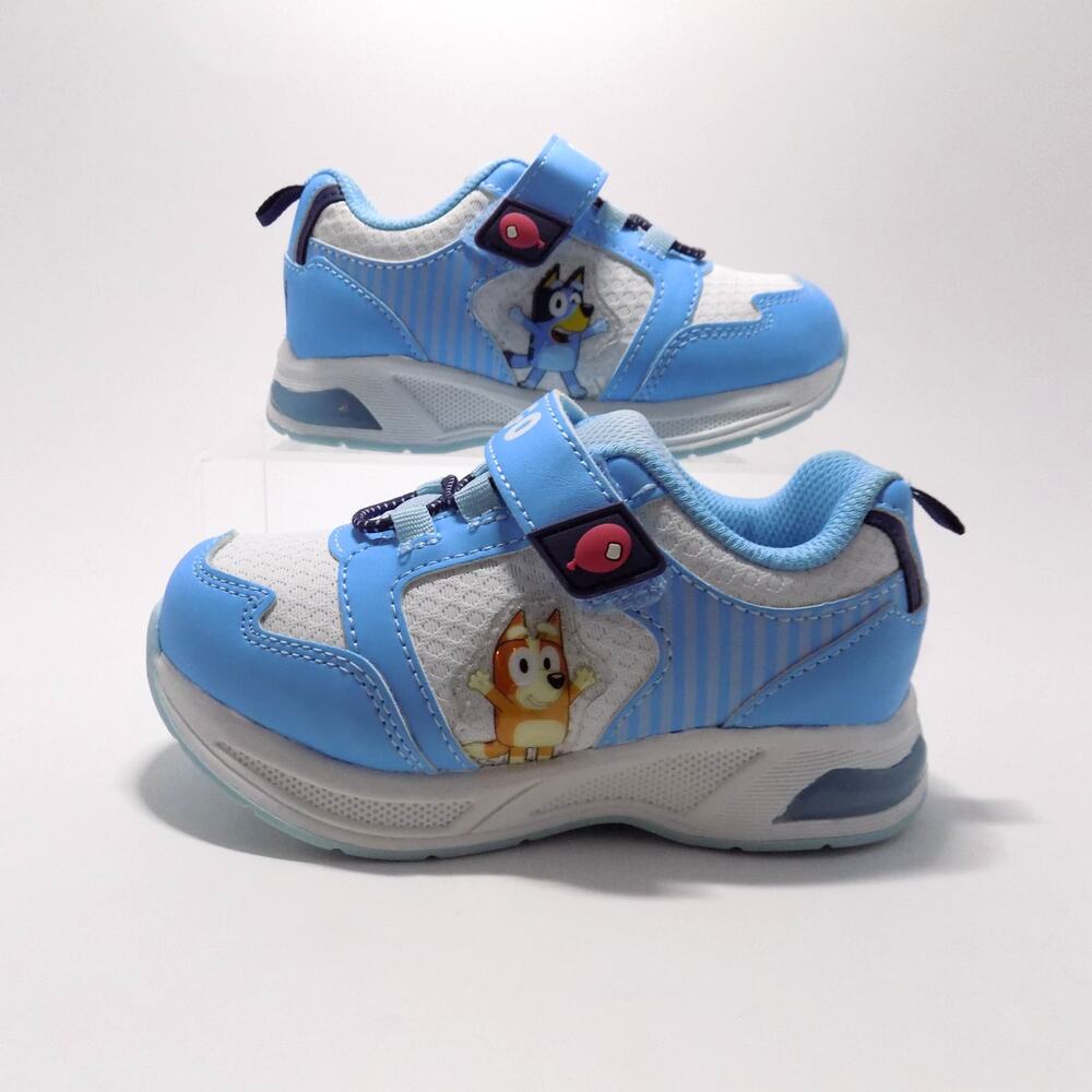 Ground Up Bluey Light-Up Sneaker- Size 10 Toddler- New with box